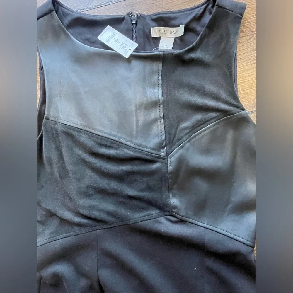 NWT ‼️ White House Black Market Dress ❤️ Ponte Sheath ❤️ Size 10 - Picture 7 of 13